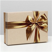 Коробка складная Бант 21х15х5см