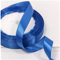 Лента атлас 12ммх23м синяя