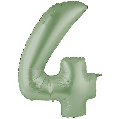Г ЦИФРА 4  40" Сатин Olive Green