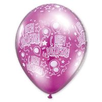 Шары 36см С Днем Рождения металлик