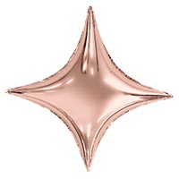 Р Б/РИС 29" ЗВЕЗДА 4х-конечная Rose Gold