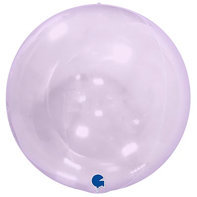 Шар 38см Bubble сиреневый Кристалл Lilac