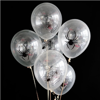 Шар 12" с рис Паук и Паутина/Э