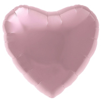 Шар сердце 76см Металлик Flamingo
