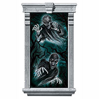 Декорация Окно Призраки 165х85см, 2 шт