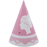 Колпаки Принцесса, 6 шт