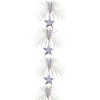 Украшение Звезды серебряные 2,1м