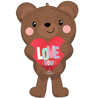 А ФИГУРА/P30 ILY Мишка сердце LOVE YOU