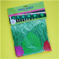 Гирлянда-бахрома Листья Тропики 178см/А