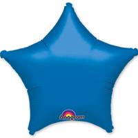 Шарик 45см звезда металлик Blue