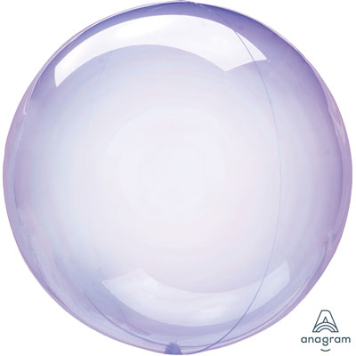 Шар BUBBLE 45см Кристалл Purple