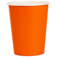Стакан оранжевый 250мл 6шт