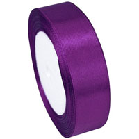 Лента атлас 50ммх23м фиолетовая