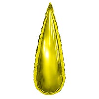 Шар Капля золотая, под воздух