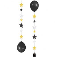 Грузик Гирлянда Голливуд Звёзды 3шт