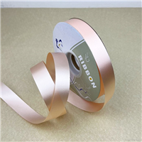 Лента декоративная персиковая 2смх100м