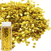 Блестки Конфетти для декора золото 90гр