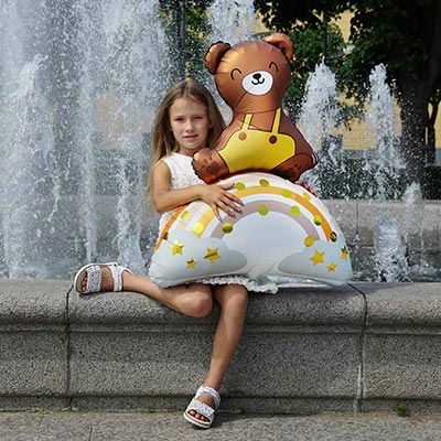 К ФИГУРА Мишка на радуге