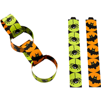 Гирлянда-цепочка бумажная HappyHalloween