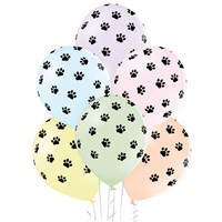 Шелкография пастель 36см Лапки