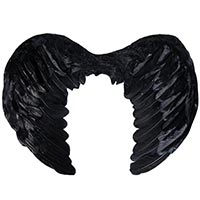 Крылья ангела черные 40х55см/G