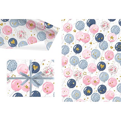  Бумага Шарики 100х70см 1509-1480