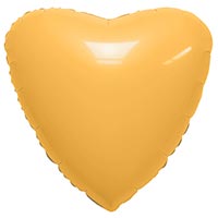 Р Б/РИС СЕРДЦЕ 18" Сатин Apricot