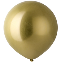 Шар 91см, Хром Gold, Весёлая Затея