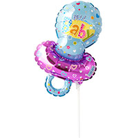 Шар Мини фигура Соска голубая