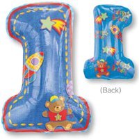 Шар фигура цифра 1 Мальчик