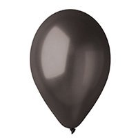 Шарик 25см, цвет 65 Металлик Black