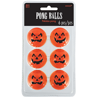 Игрушка мячик Тыквы Джека, 6 шт