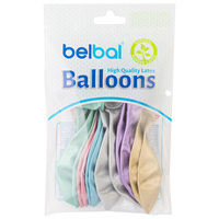 Шары 32см Хром Glossy ассорти 12 шт