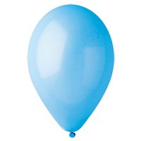 Шарик 25см, 09 Пастель Light Blue