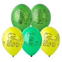 Шары 35см Динозавры