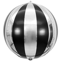 К 3D СФЕРА Б/РИС 22" Секторы BlackSilver