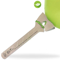 Держатель для шара ЭКО карт бежевый 6шт