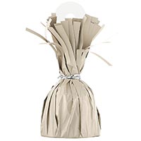 Грузик д/шара Конус бежевый 170гр