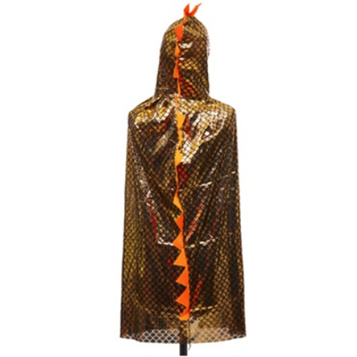 Карнавальный костюм Плащ Дракон золото, 110 см