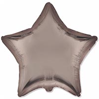 Шар звезда 45см Сатин Mushroom