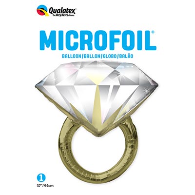 Шар П фигура 5 Кольцо с бриллиантом