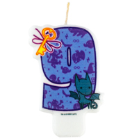 Свеча -цифра 9 Гарри Поттер Чиби 7см