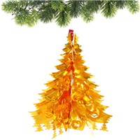 Украшение Елочка золото 40см