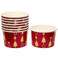 Стакан для угощ Елки ослепительн 220мл