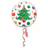 Шар 45см кристалл Елка