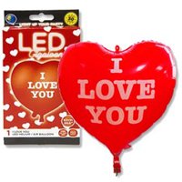 LED Шар с подсветкой I Love You 62см