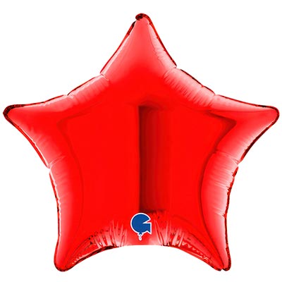 Г Б/РИС ЗВЕЗДА 4" Металлик Red