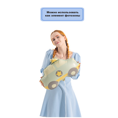К ФИГУРА Машина голубая