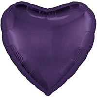 Р Б/РИС СЕРДЦЕ 30" Темно-фиолетовый