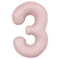 Р ЦИФРА 3  40" Пыльная роза